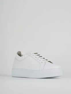Sneakers pelle bianco