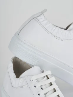 Sneakers pelle bianco