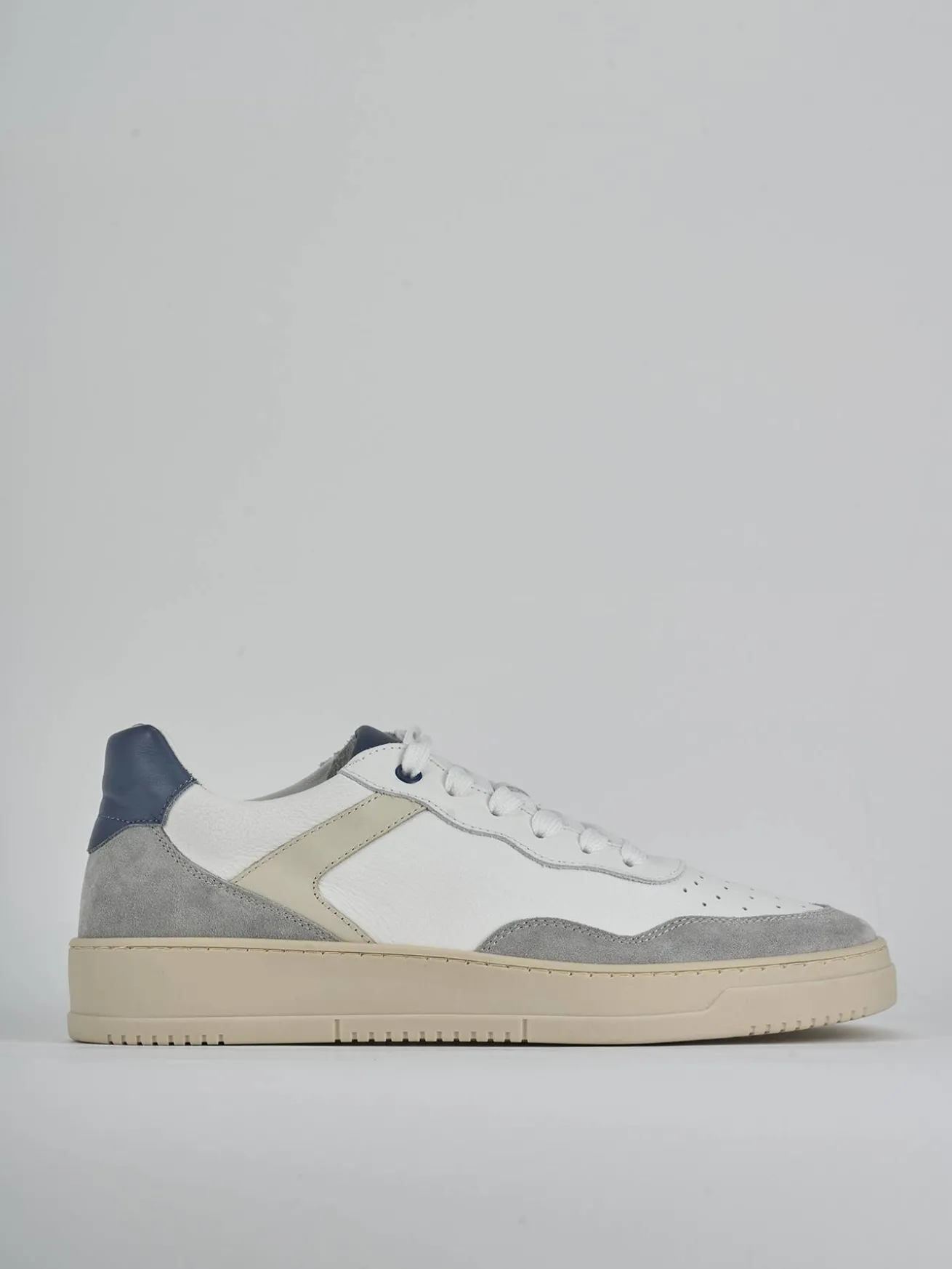 Sneakers pelle bianco