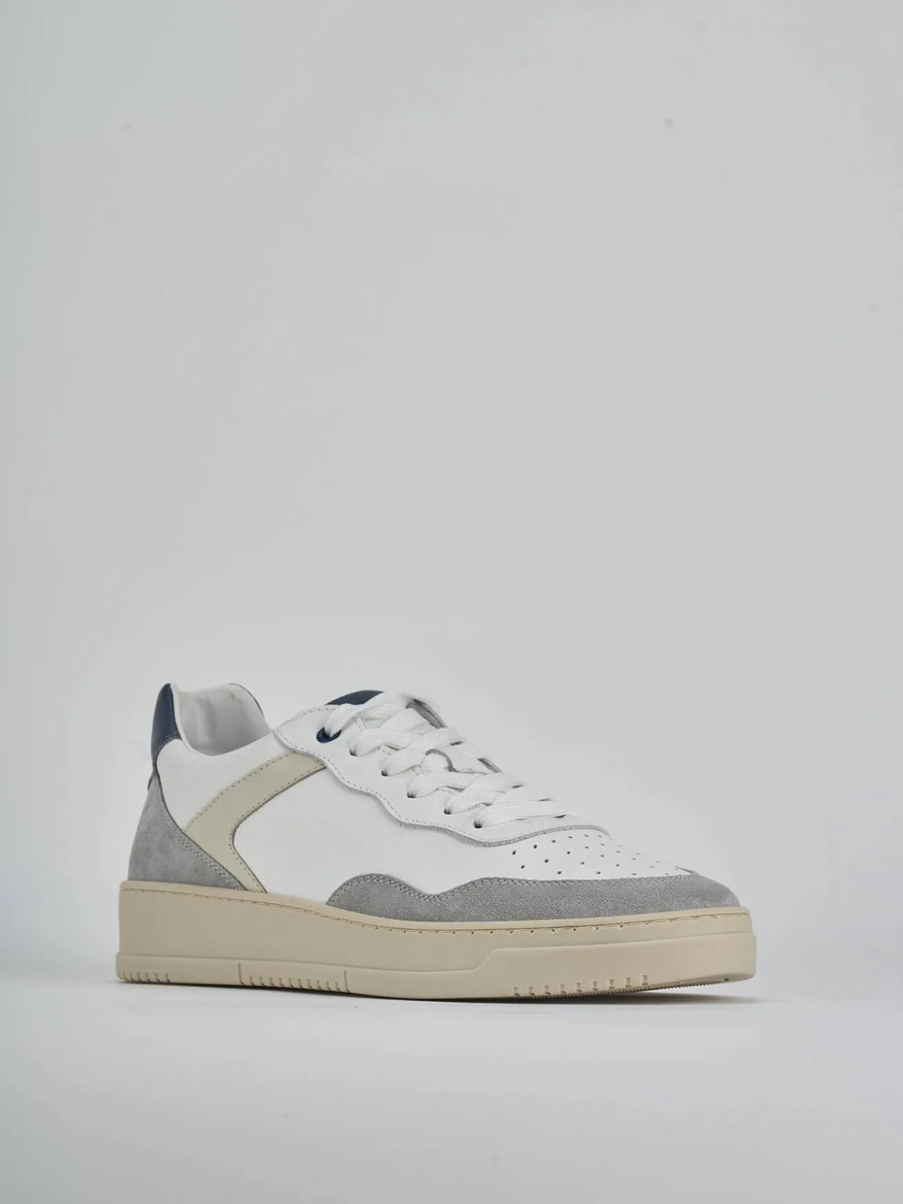 Sneakers pelle bianco