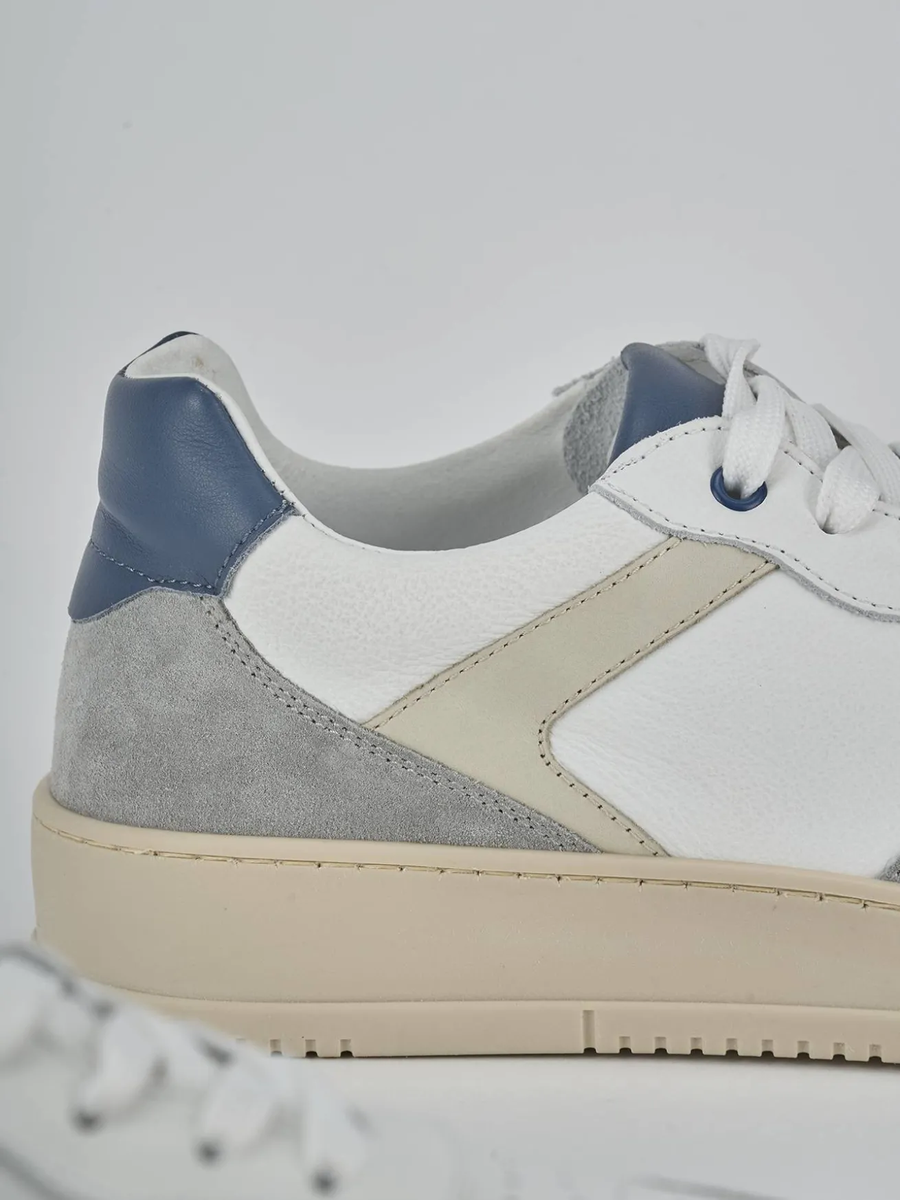 Sneakers pelle bianco