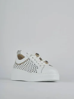 Sneakers pelle bianco