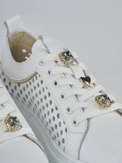 Sneakers pelle bianco