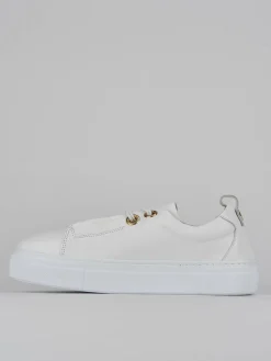 Sneakers pelle bianco