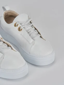 Sneakers pelle bianco