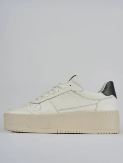 Sneakers pelle bianco