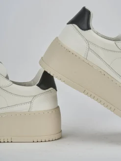 Sneakers pelle bianco