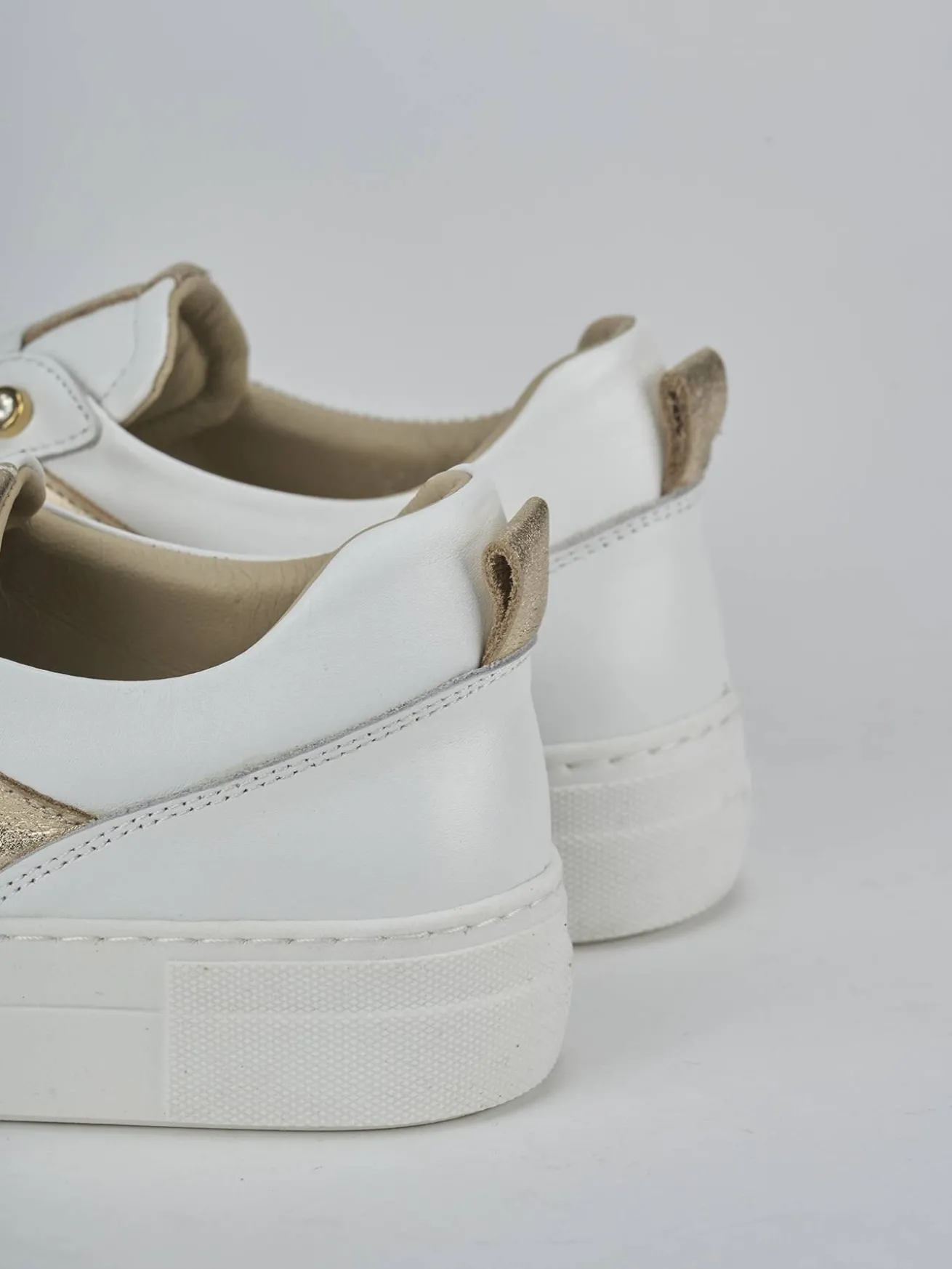 Sneakers pelle bianco