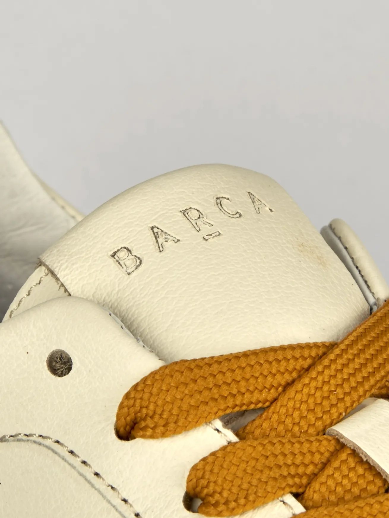 Sneakers pelle bianco