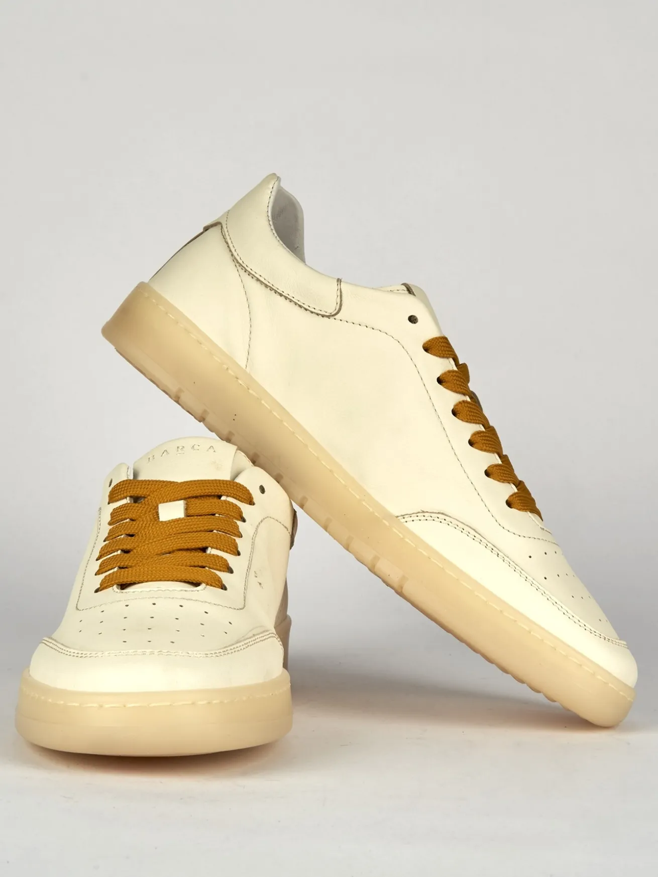 Sneakers pelle bianco