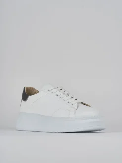 Sneakers pelle bianco