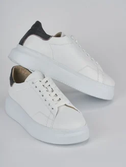 Sneakers pelle bianco