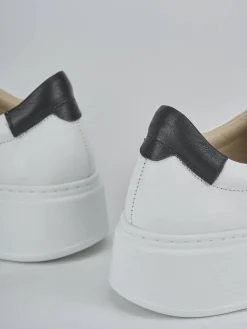 Sneakers pelle bianco