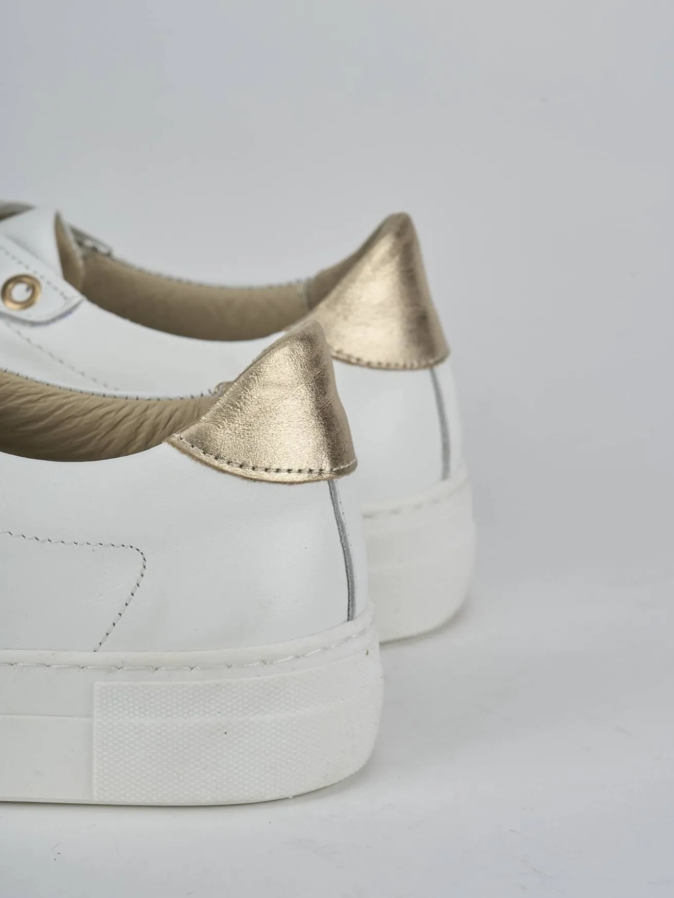 Sneakers pelle bianco