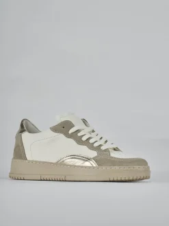 Sneakers pelle bianco