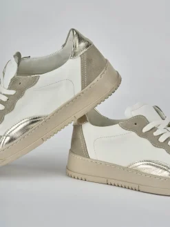 Sneakers pelle bianco