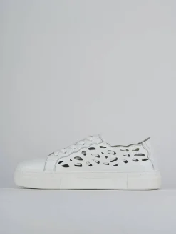 Sneakers pelle bianco