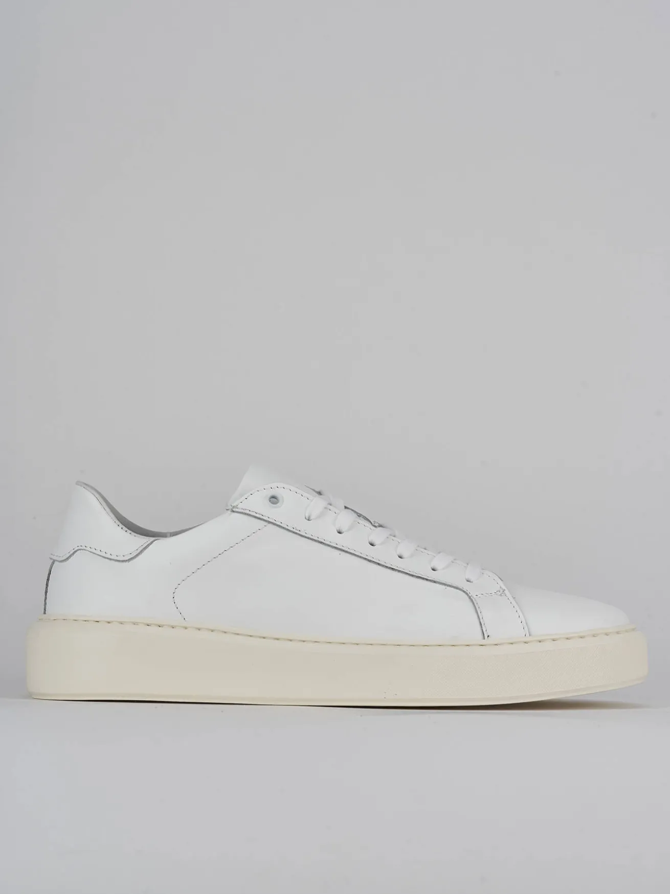 Sneakers pelle bianco