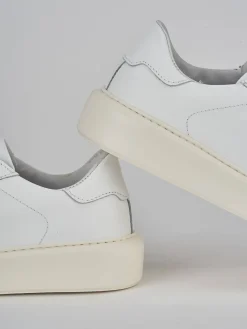 Sneakers pelle bianco