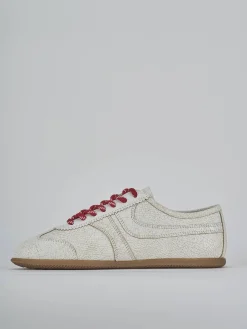 Sneakers pelle bianco