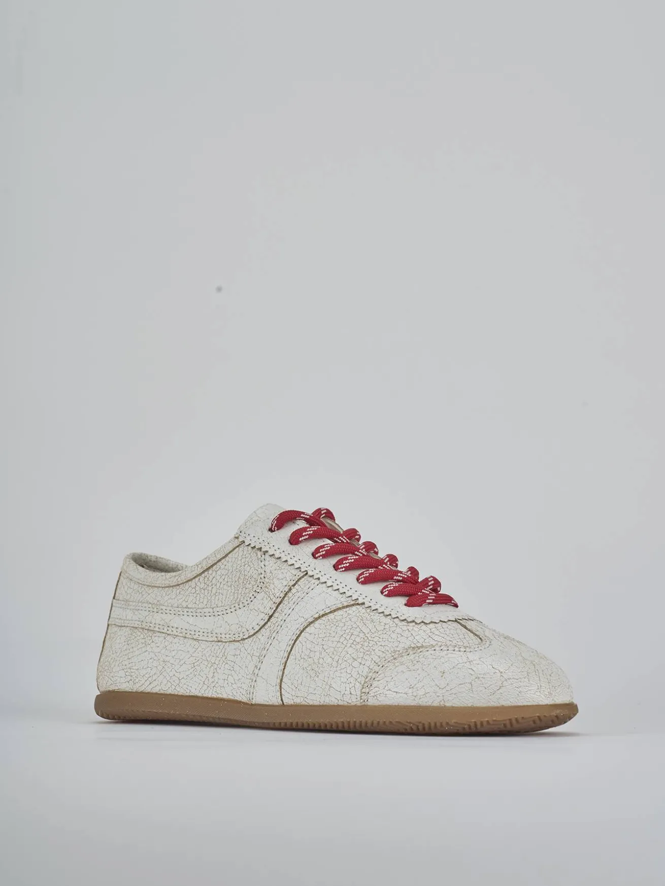 Sneakers pelle bianco