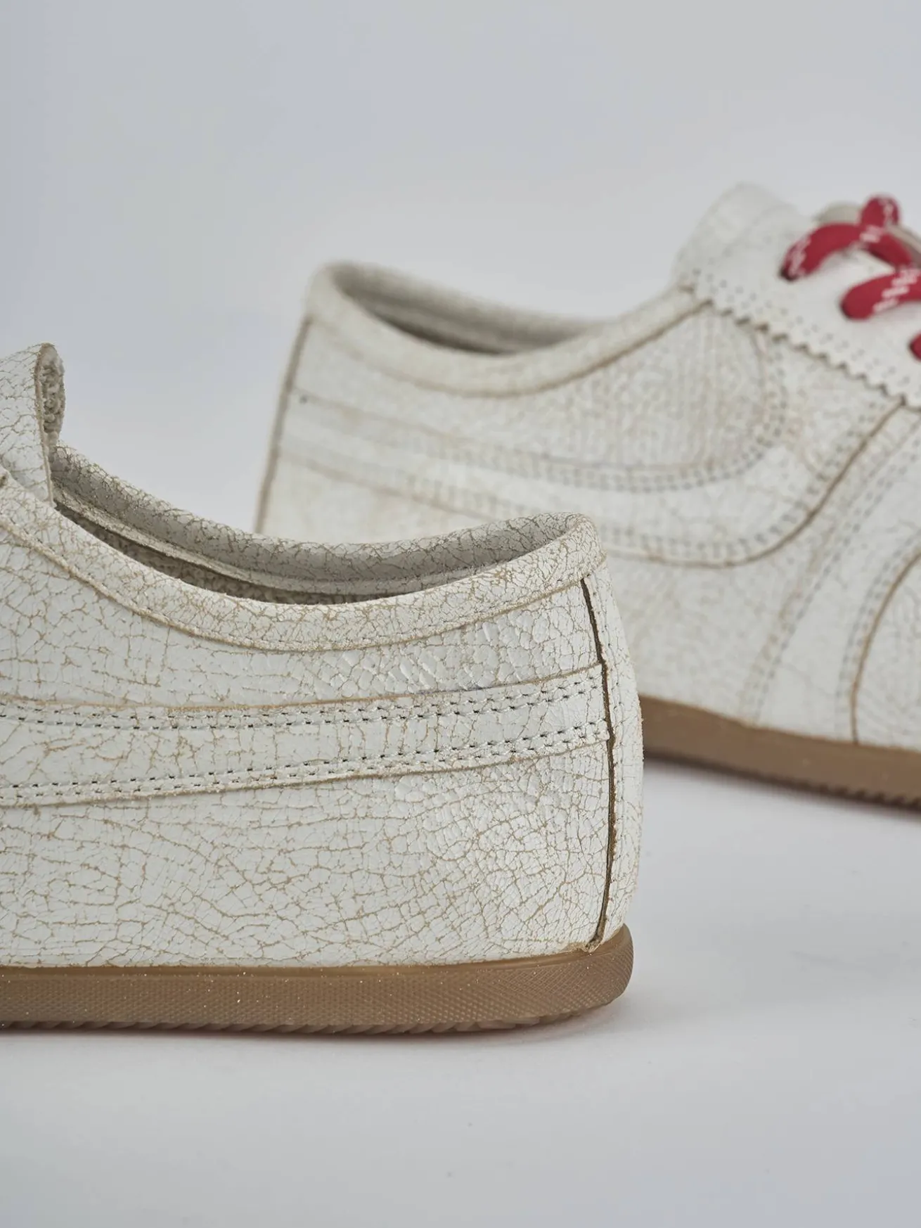 Sneakers pelle bianco