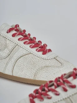 Sneakers pelle bianco