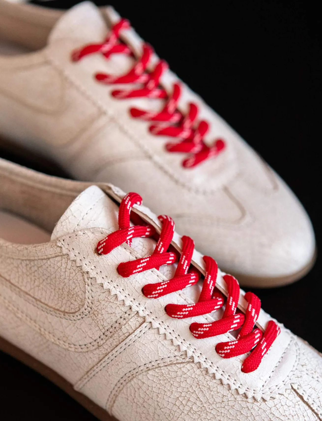 Sneakers pelle bianco