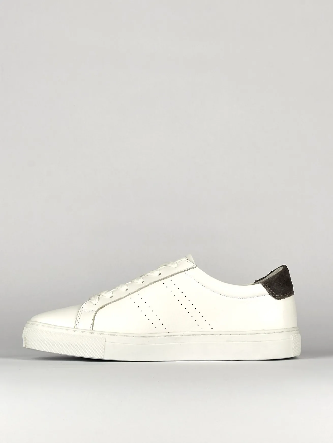 Sneakers pelle bianco