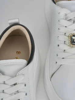 Sneakers pelle bianco