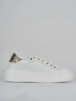 Sneakers pelle bianco