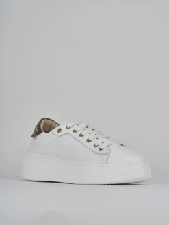 Sneakers pelle bianco