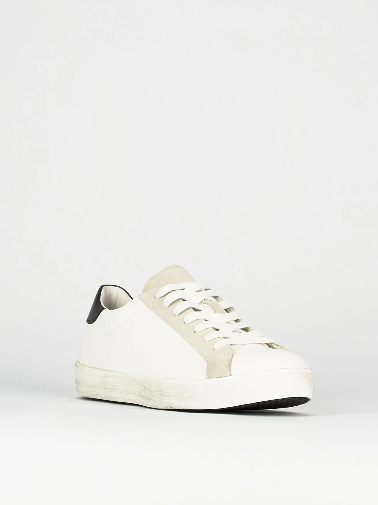 Sneakers pelle bianco