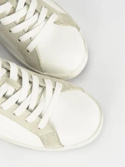 Sneakers pelle bianco