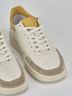 Sneakers pelle bianco