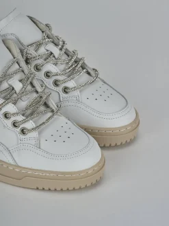 Sneakers pelle bianco