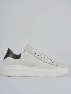 Sneakers pelle bianco
