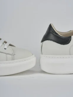 Sneakers pelle bianco