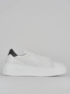Sneakers pelle bianco