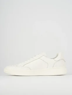 Sneakers pelle bianco