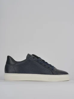 Sneakers pelle blu