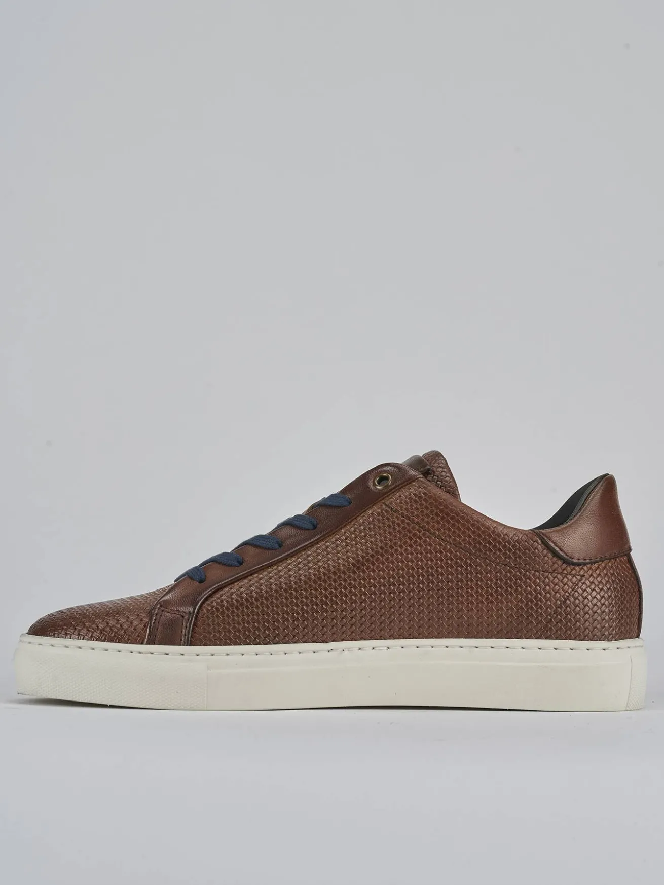 Sneakers pelle marrone