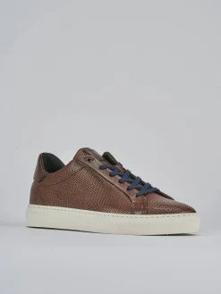 Sneakers pelle marrone