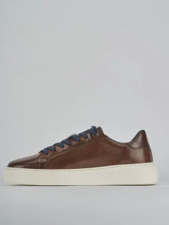 Sneakers pelle marrone