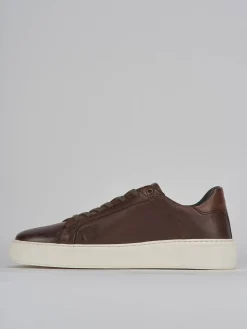 Sneakers pelle marrone