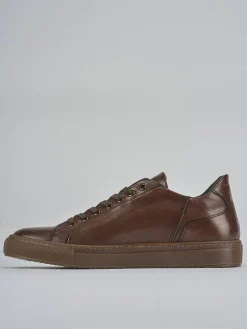 Sneakers pelle marrone