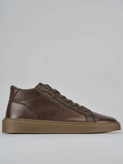 Sneakers pelle marrone