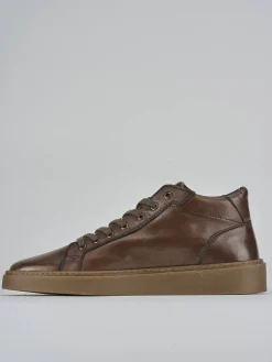 Sneakers pelle marrone