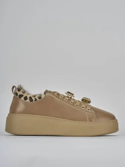 Sneakers pelle marrone