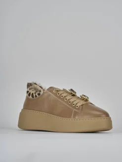 Sneakers pelle marrone